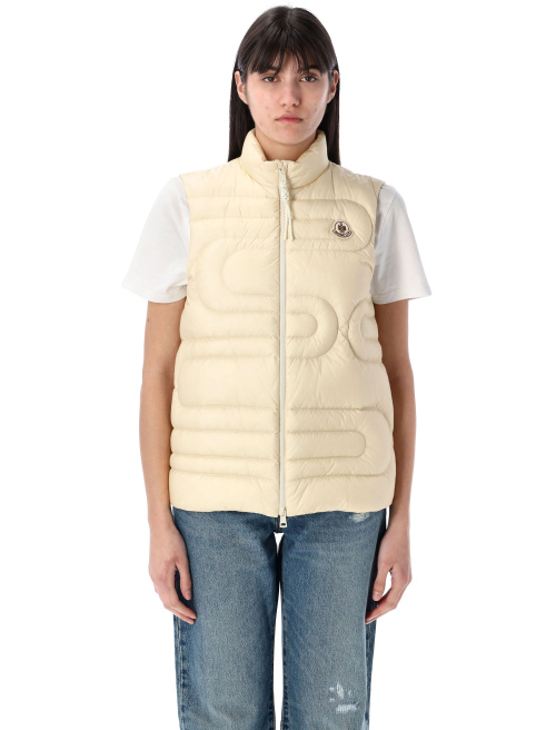 Xihu snake-quilted down gilet - Vest | Spazio Pritelli