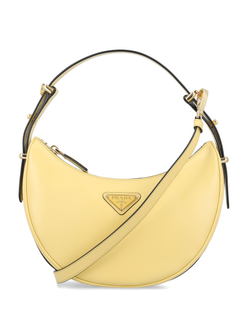 Arqué small leather shoulder bag - Bags | Spazio Pritelli
