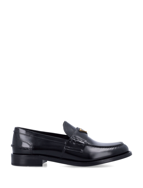 Brushed leather loafers - Shoes | Spazio Pritelli