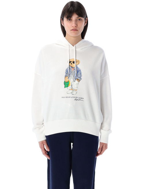 Polo Bear fleece hoodie - Fleece | Spazio Pritelli