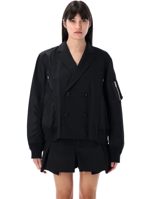 Suiting x nylon twill jacket - Outerwear | Spazio Pritelli