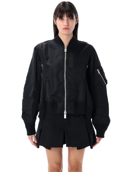 Nylon twill blouson - Outerwear | Spazio Pritelli