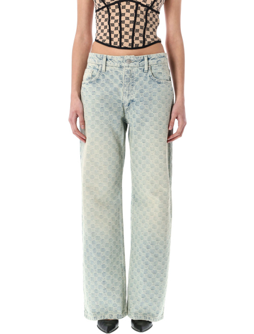 Monogram jeans - Pants | Spazio Pritelli