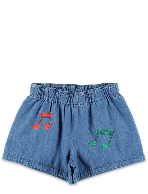 Kid - Note denim shorts - Shorts | Spazio Pritelli
