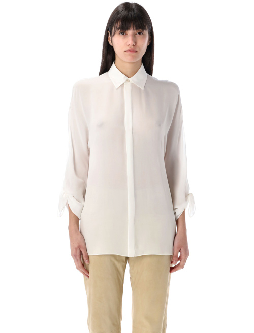 Karen silk georgette blouse - Shirt | Spazio Pritelli