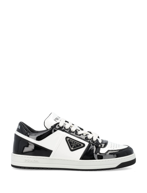 Downtown leather sneakers - PRADA | Spazio Pritelli