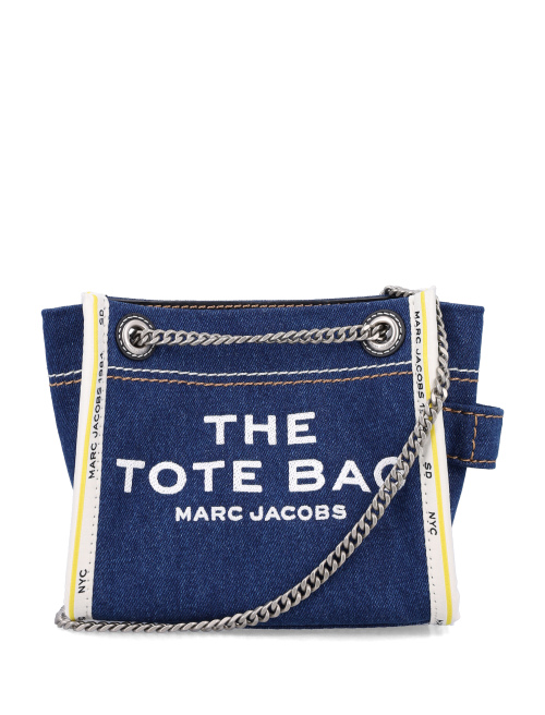 The mini tote bag denim - Tote | Spazio Pritelli