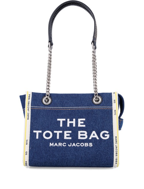 The denim chain small tote bag - Tote | Spazio Pritelli