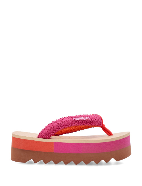 Top high chunky Boho flip-flops - Shoes | Spazio Pritelli
