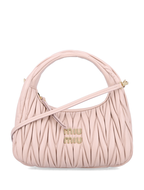 Wander matelassé nappa leather bag - MIU MIU | Spazio Pritelli