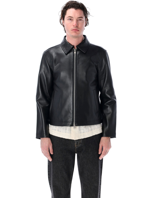 Short leather jacket - Leather | Spazio Pritelli