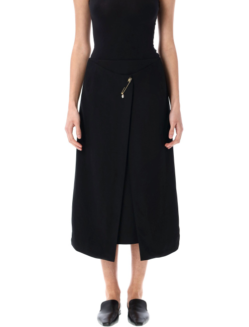 Wrap skirt - Midi skirt | Spazio Pritelli