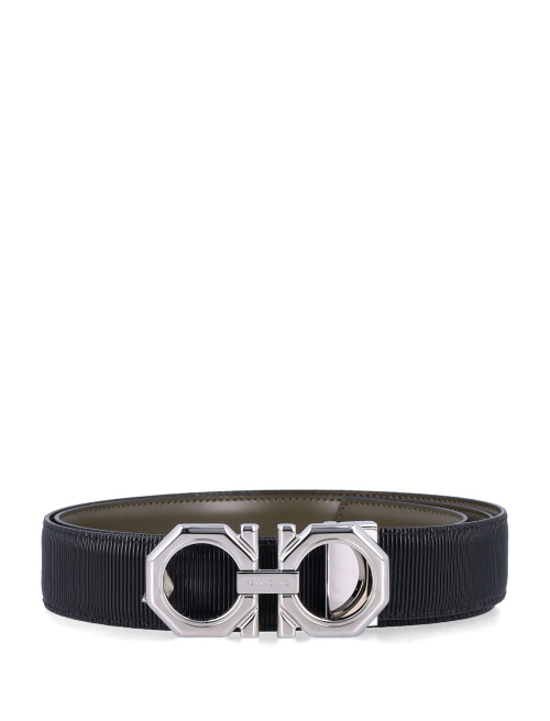 Reversible and adjustable Gancini belt - New in | Spazio Pritelli
