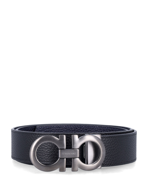 Reversible and adjustable Gancini belt - New in | Spazio Pritelli