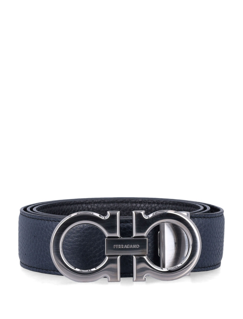 Reversible and adjustable Gancini belt - New in | Spazio Pritelli