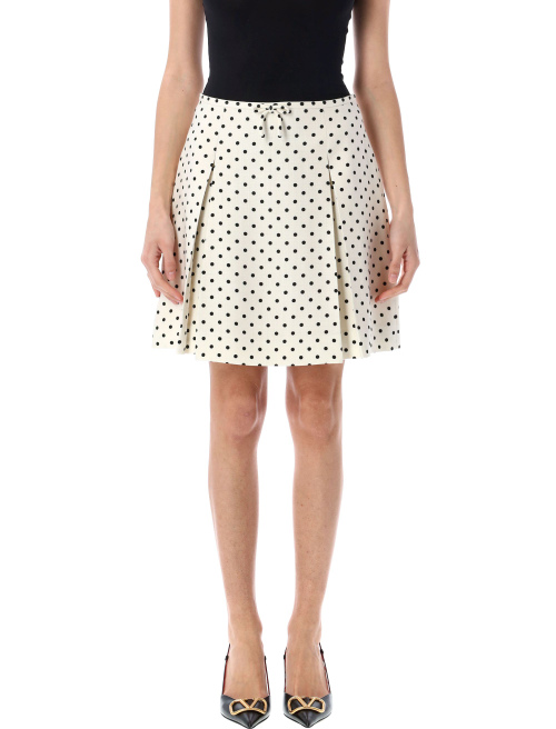 Polka dot mini skirt - Skirt | Spazio Pritelli
