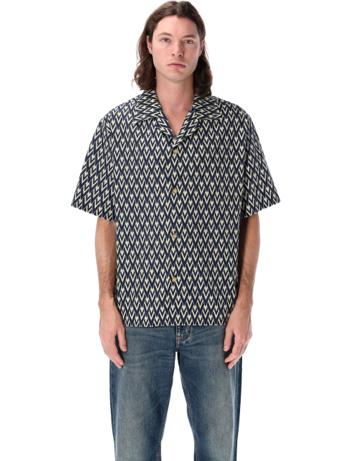 Toute la V print bowling shirt - Shirt | Spazio Pritelli