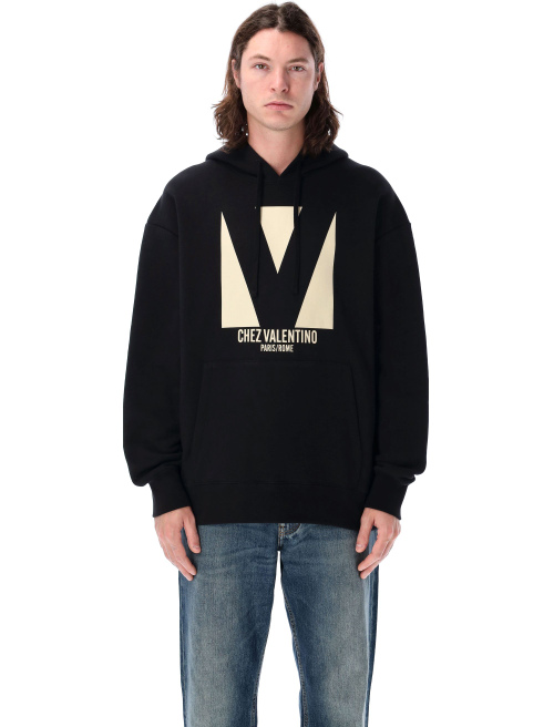 Chez Valentino hoodie - Fleece | Spazio Pritelli