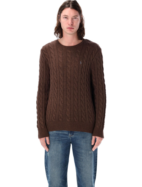 Cable knit sweater - Knitwear | Spazio Pritelli
