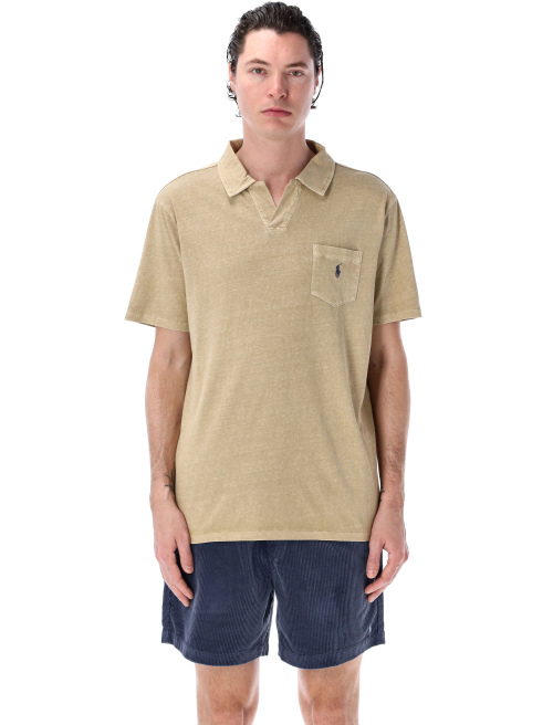 Standard Fit cotton-linen polo shirt - Polo | Spazio Pritelli