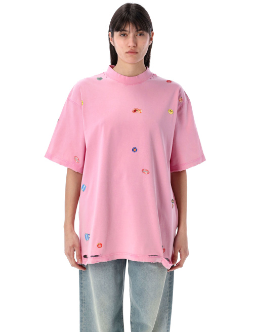 Fruity medium fit t-shirt - BALENCIAGA | Spazio Pritelli