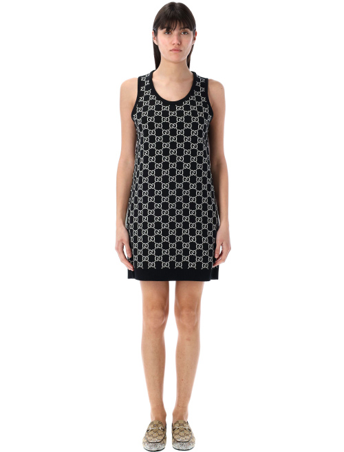 GG jacquard mini dress - GUCCI | Spazio Pritelli