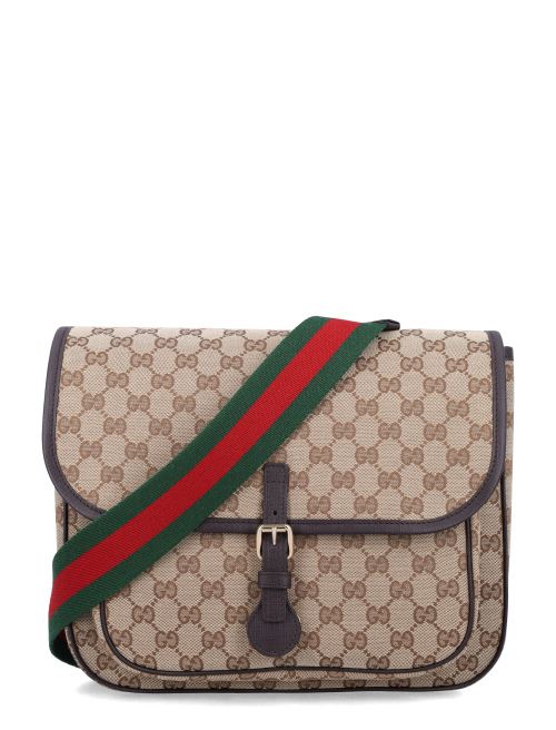 Kid - GG canvas messenger bag - Designers | Spazio Pritelli