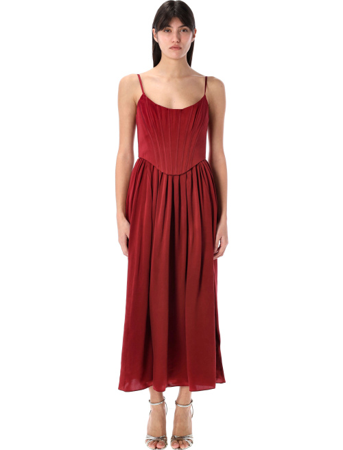 Corset midi dress - Apparel | Spazio Pritelli
