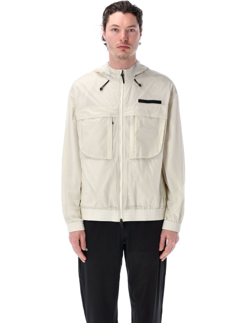 Nylon hooded jacket - Windbreaker | Spazio Pritelli