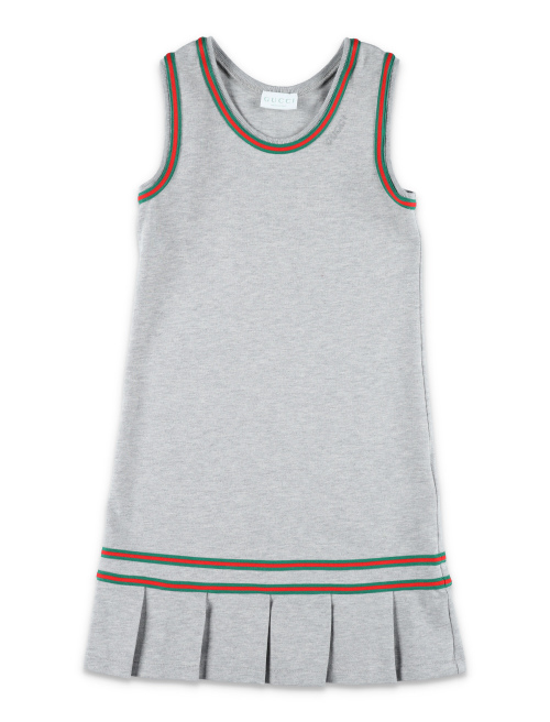 Kid - Web sleeveless dress - Designers | Spazio Pritelli