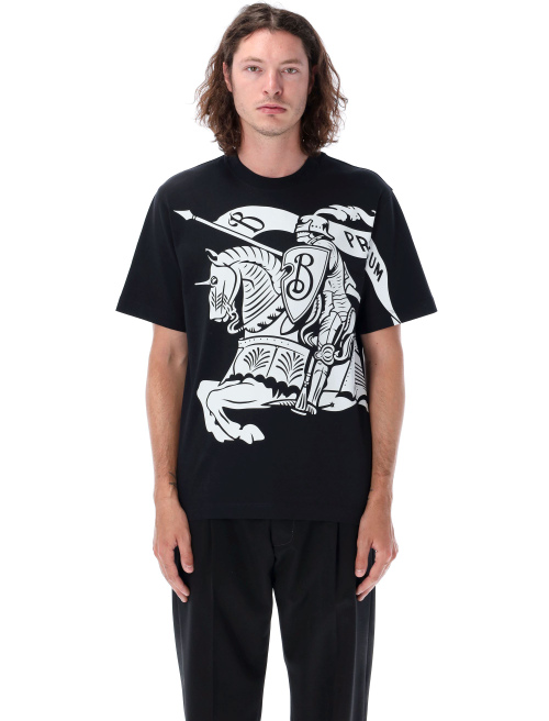 Knight print t-Shirt - Short sleeve | Spazio Pritelli