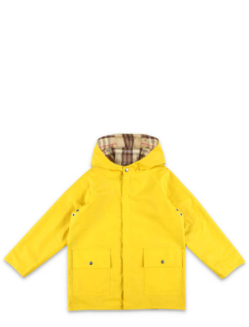 Kid - Reversible check cotton coat - Boy apparel | Spazio Pritelli
