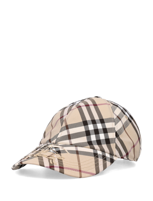 Check baseball cap - Accessories | Spazio Pritelli