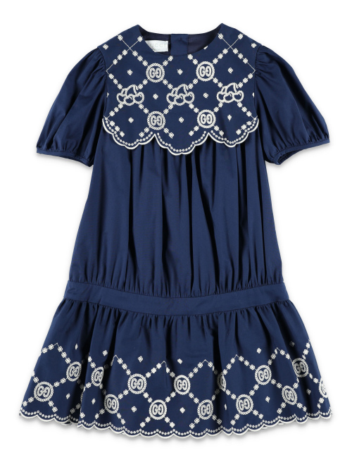 Kid - Embroidered cotton dress - Kids | Spazio Pritelli