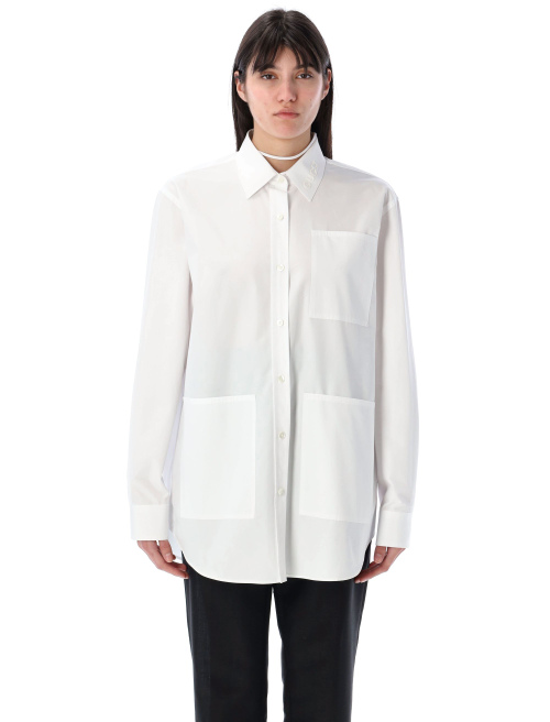 Embossed poplin shirt - GUCCI | Spazio Pritelli