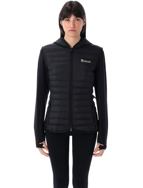 Padded zip-up hoodie - Knitwear | Spazio Pritelli