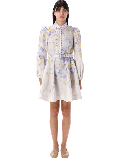 Crush buttoned mini dress - ZIMMERMANN | Spazio Pritelli