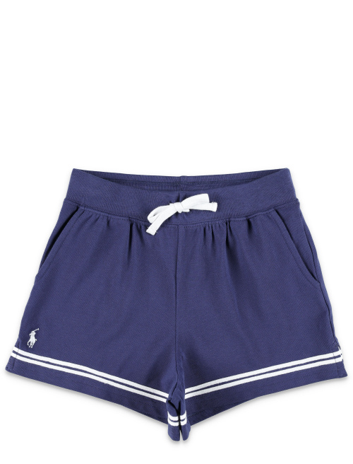 Kid - Striped stretch mesh short - Shorts | Spazio Pritelli