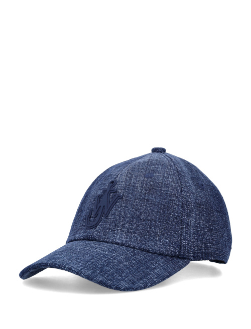 Anchor logo denim baseball cap - Accessories | Spazio Pritelli