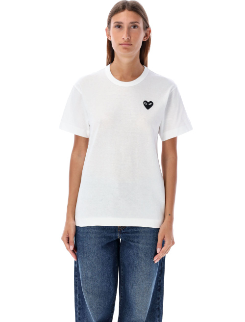 Black heart patch t-shirt - T-shirt | Spazio Pritelli