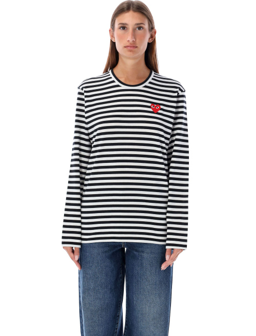 Striped long-sleeved t-shirt - T-shirt | Spazio Pritelli