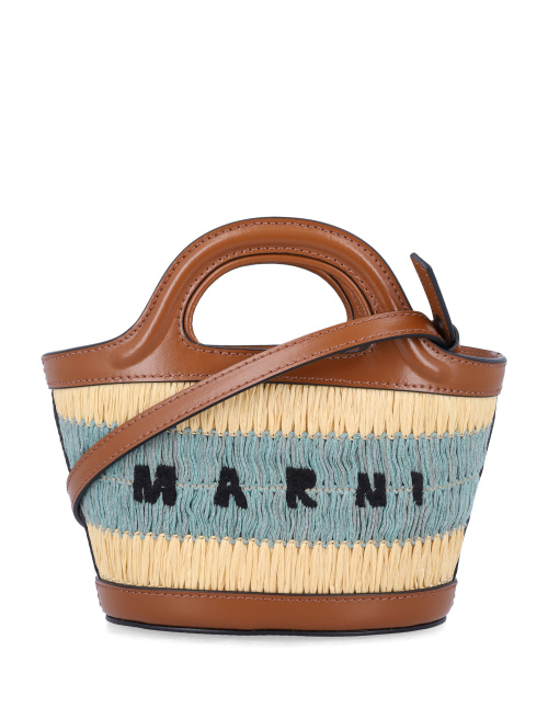 Raffia-effect Tropicalia micro bag - Accessories | Spazio Pritelli