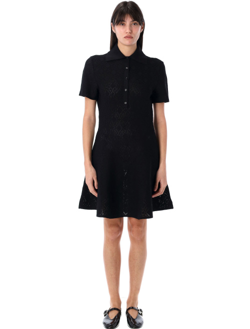 Polo dress in monogram 72 jacquard - GIVENCHY | Spazio Pritelli