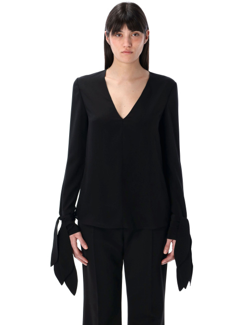 Blouse with bows - Shirt | Spazio Pritelli