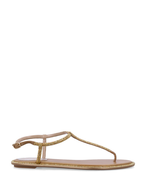 Crystals Diana thong sandals - Sales | Spazio Pritelli