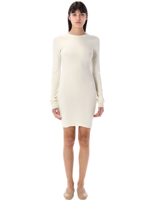 Long sleeve crewneck mini dress - Dress | Spazio Pritelli