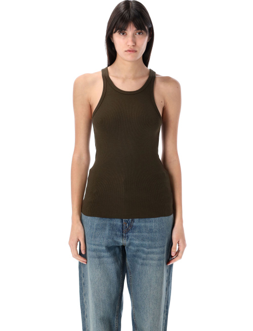 High neck fitted tank - Apparel | Spazio Pritelli