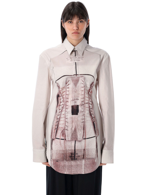 Corset trompe l'oeil shirt - Shirt | Spazio Pritelli