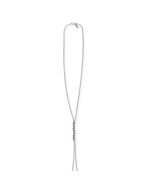 Mini tie crochet necklace - Necklace | Spazio Pritelli