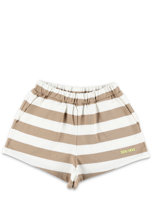 Kid - Striped sweatshorts - DOUUOD | Spazio Pritelli